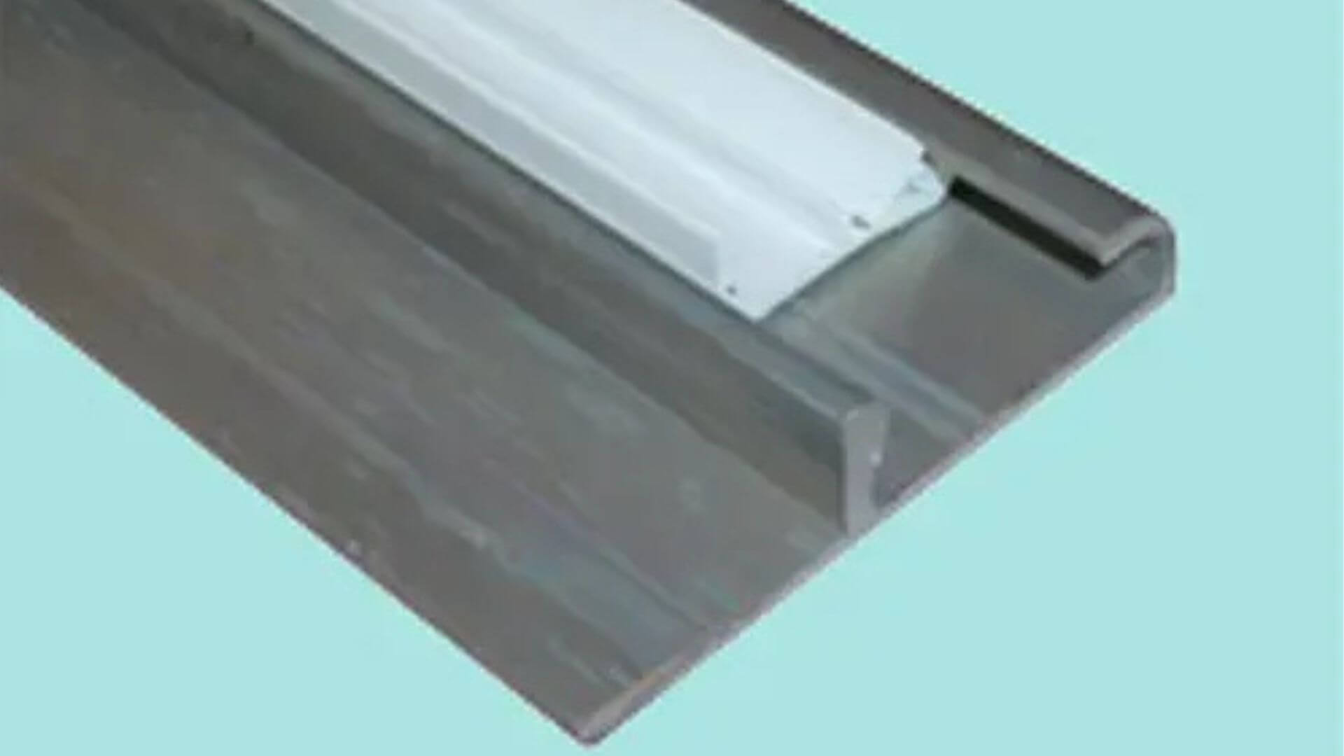 Folienklemmprofil ohne Kern