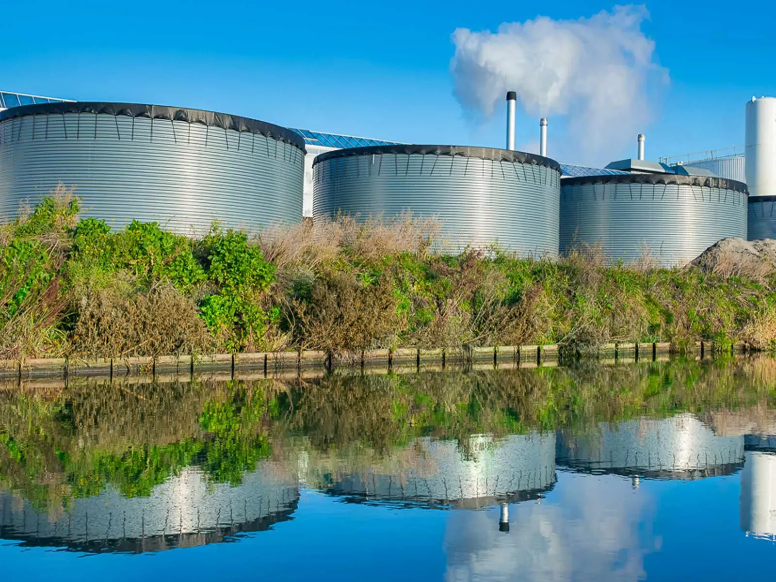 Wassersilos Landwirtschaft
