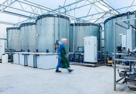 Wassersilos für Regenwasser