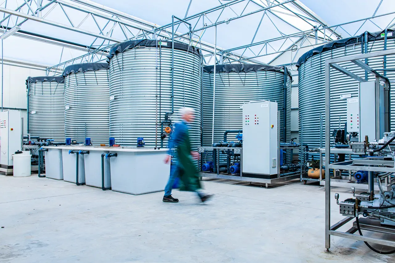 Wassersilos für Regenwasser